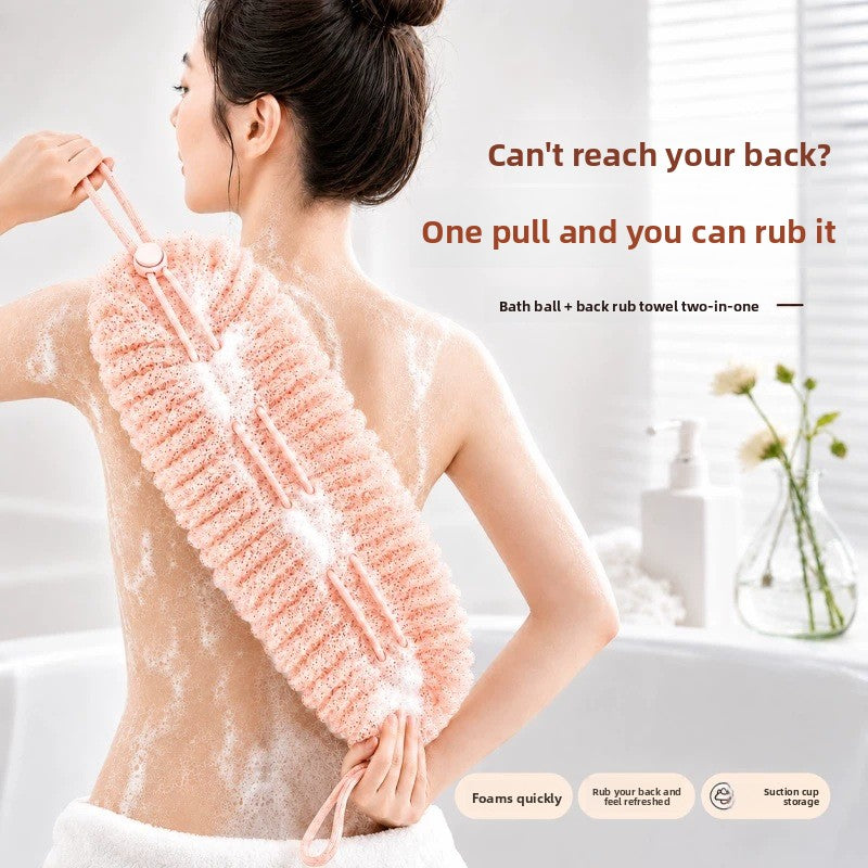 Ultra-Soft Dual Purpose Bath Scrubber and Foam Ball
