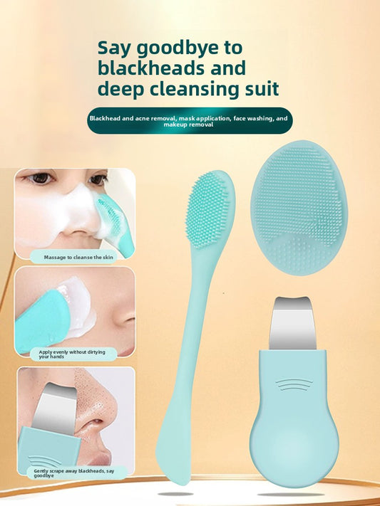Silicone Dual-Ended Facial Cleaning Tool